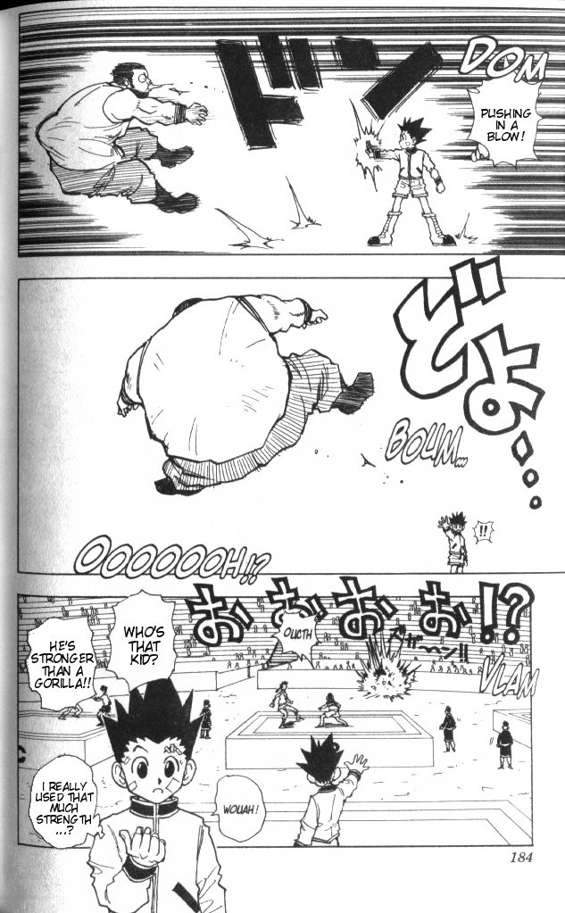 Hunter x Hunter Manga Chapter 44 page 19 - The Heavens Arena