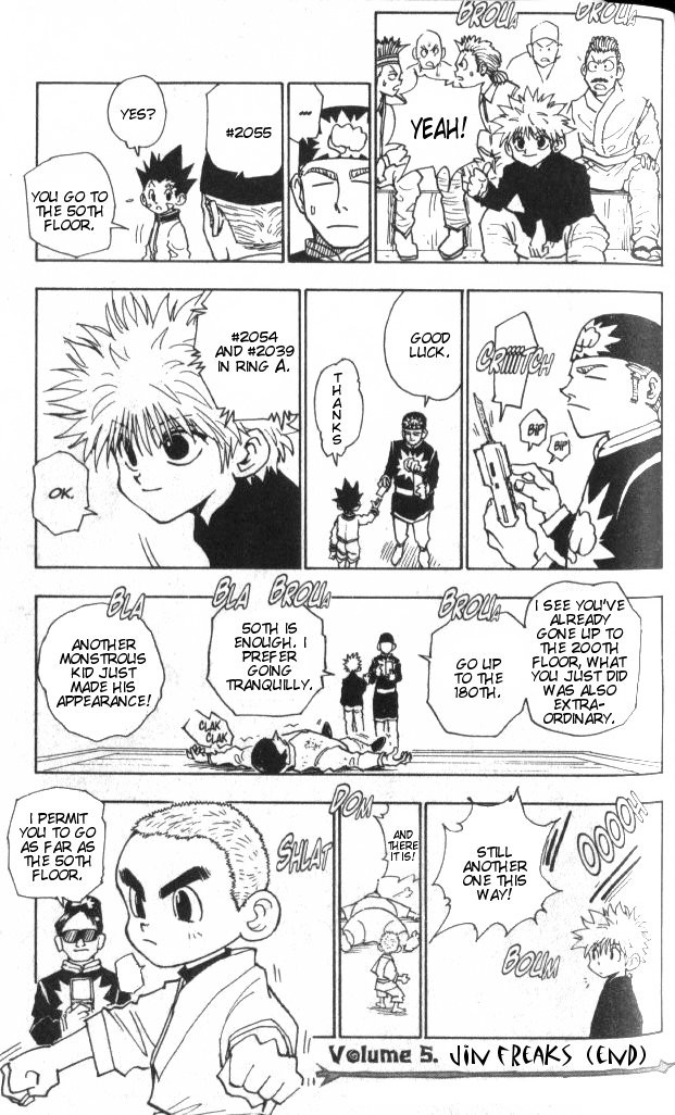 Hunter x Hunter Manga Chapter 44 page 20 - The Heavens Arena