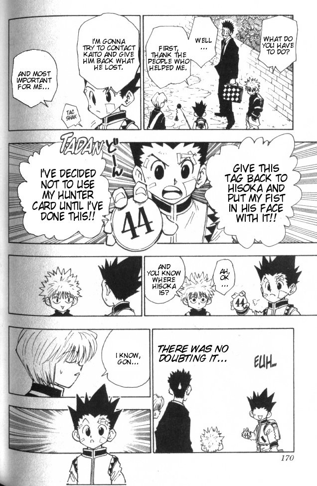 Hunter x Hunter Manga Chapter 44 page 5 - The Heavens Arena
