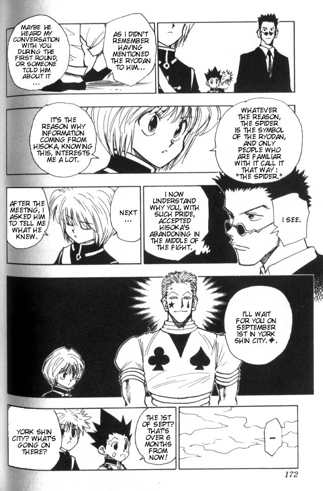 Hunter x Hunter Manga Chapter 44 page 7 - The Heavens Arena