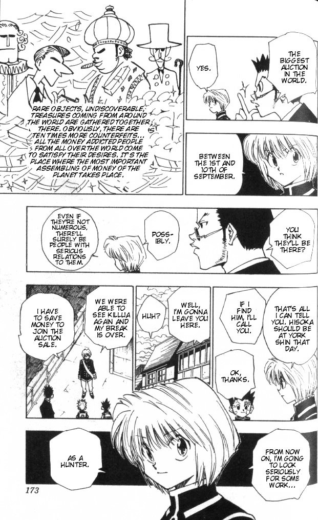Hunter x Hunter Manga Chapter 44 page 8 - The Heavens Arena