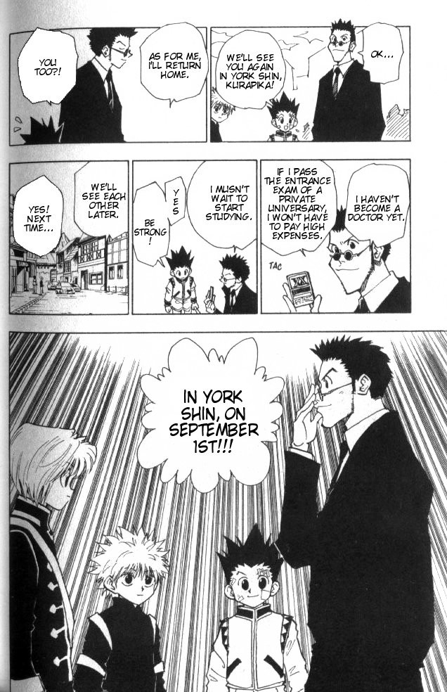 Hunter x Hunter Manga Chapter 44 page 9 - The Heavens Arena