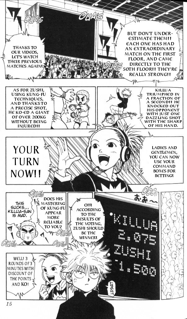 Hunter x Hunter Manga Chapter 45 page 12 - Ren