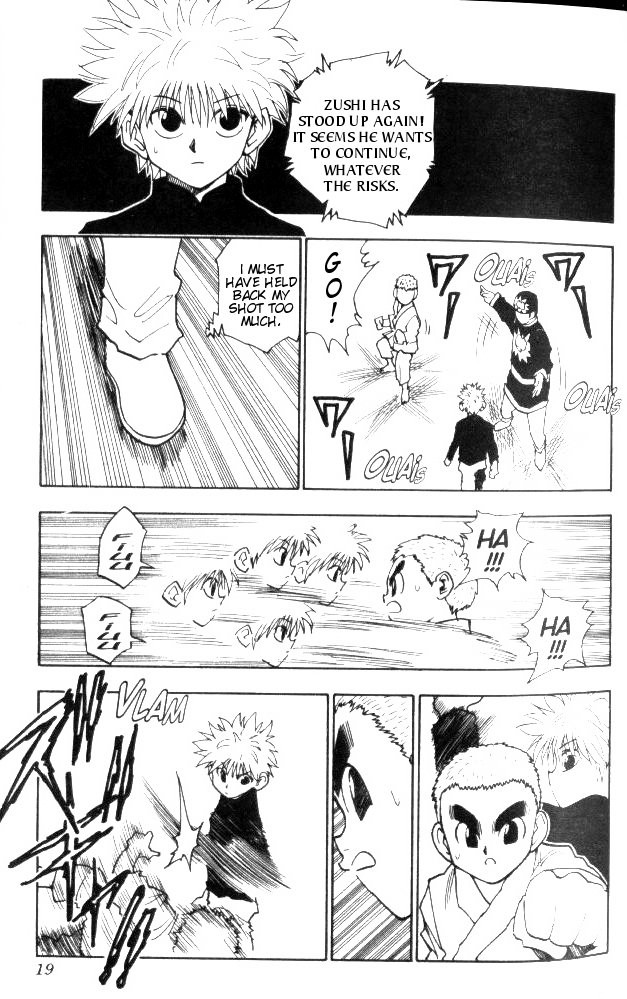 Hunter x Hunter Manga Chapter 45 page 16 - Ren