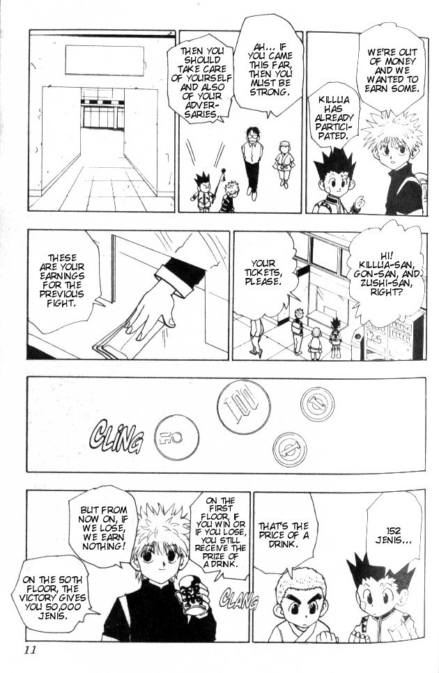 Hunter x Hunter Manga Chapter 45 page 8 - Ren