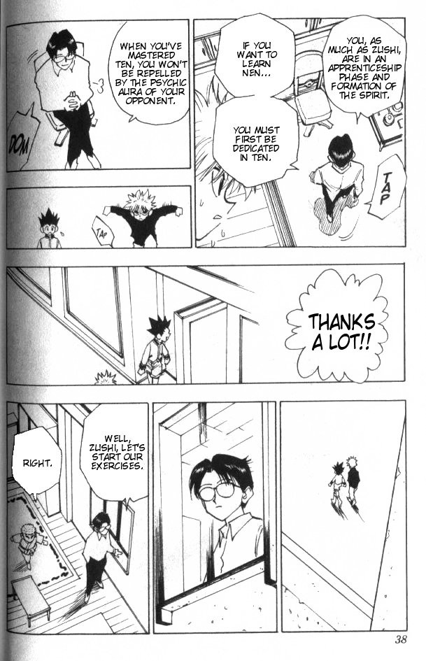 Hunter x Hunter Manga Chapter 46 page 13 - Nen