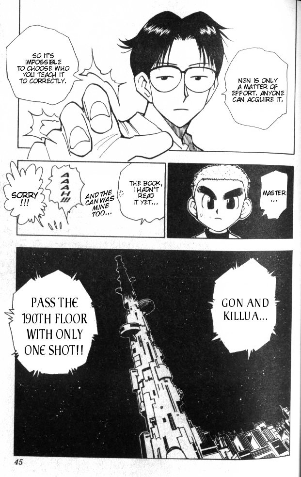 Hunter x Hunter Manga Chapter 46 page 20 - Nen