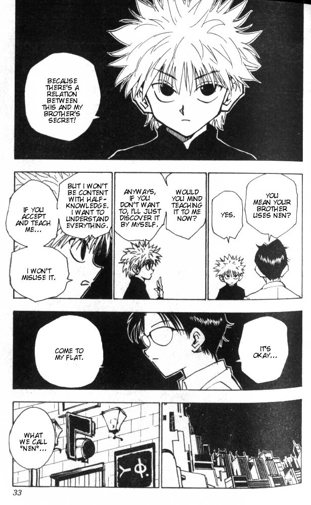 Hunter x Hunter Manga Chapter 46 page 8 - Nen