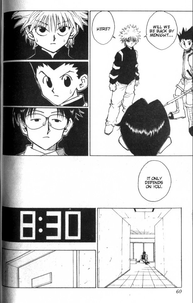 Hunter x Hunter Manga Chapter 47 page 15 - The Invisible Wall