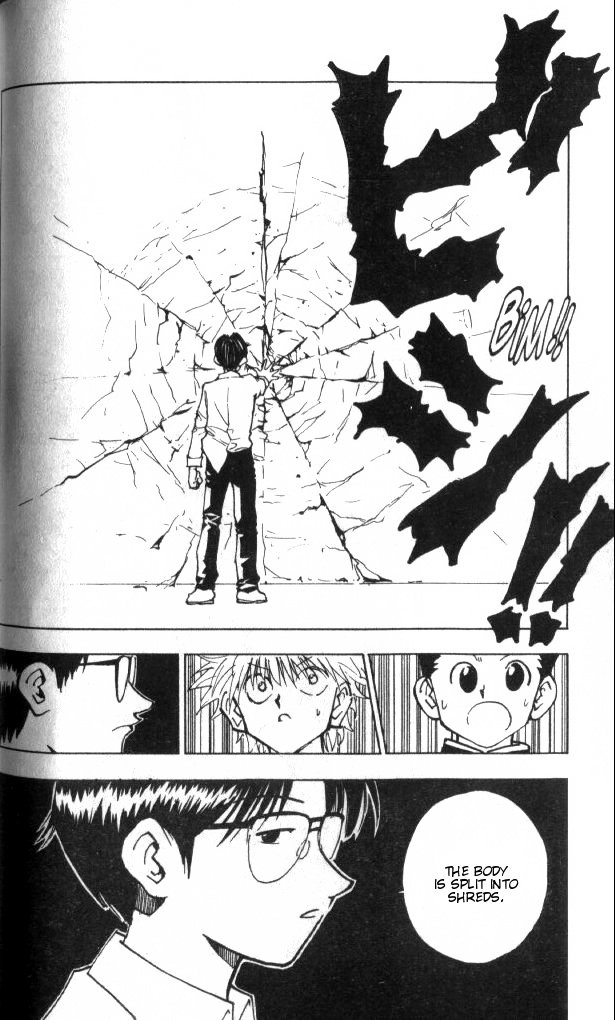 Hunter x Hunter Manga Chapter 47 page 19 - The Invisible Wall