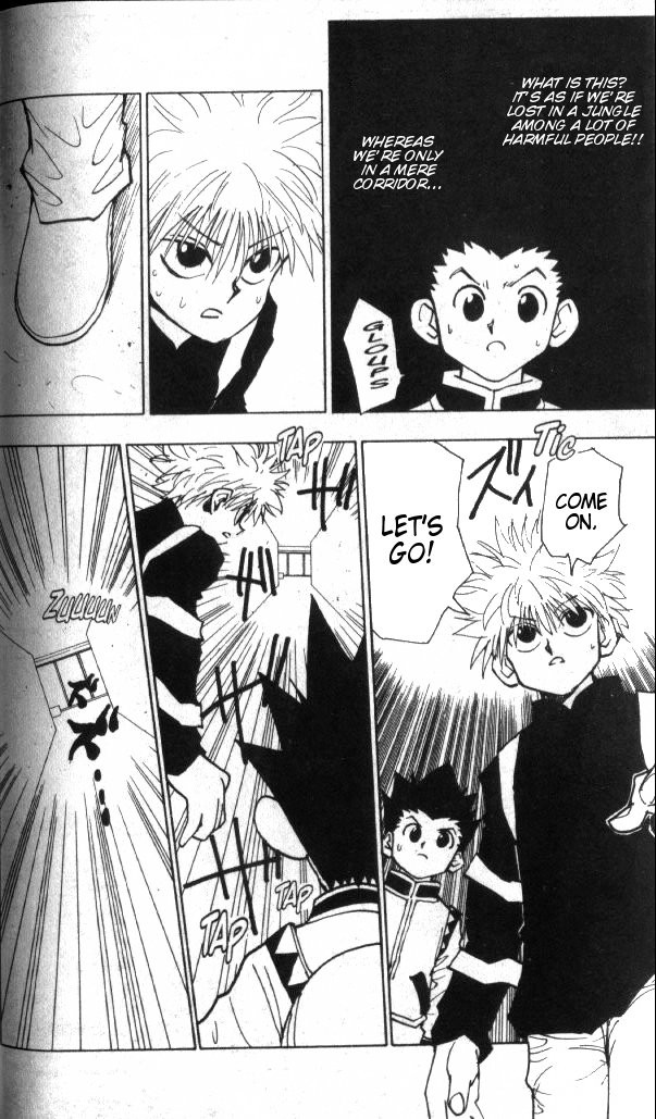 Hunter x Hunter Manga Chapter 47 page 5 - The Invisible Wall