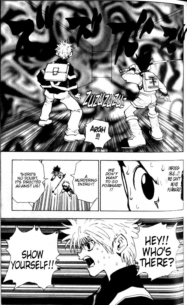 Hunter x Hunter Manga Chapter 47 page 6 - The Invisible Wall