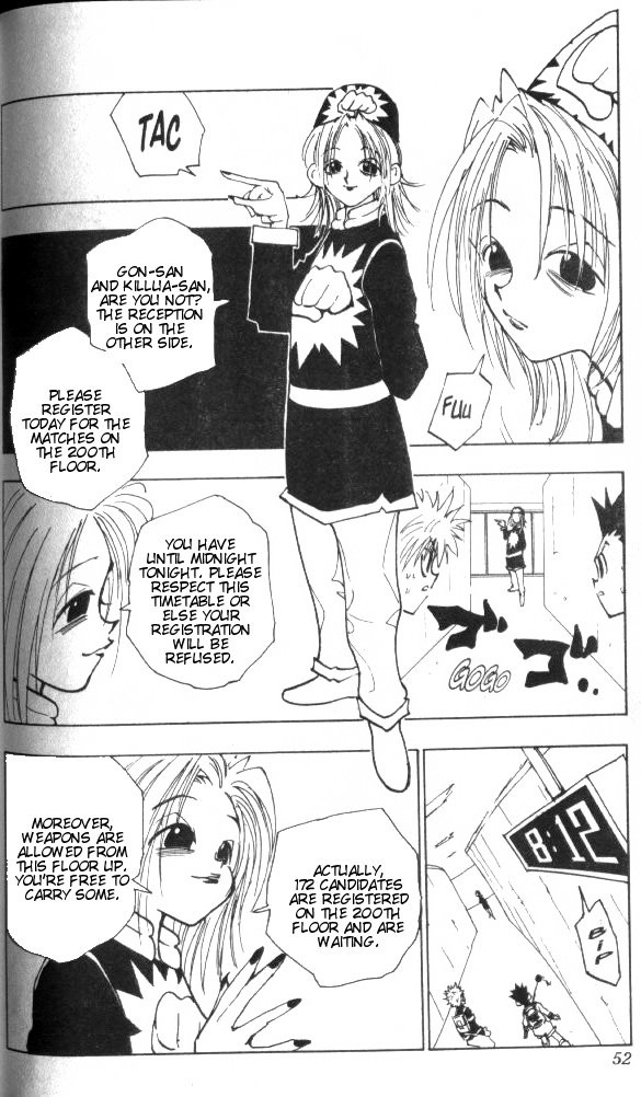 Hunter x Hunter Manga Chapter 47 page 7 - The Invisible Wall