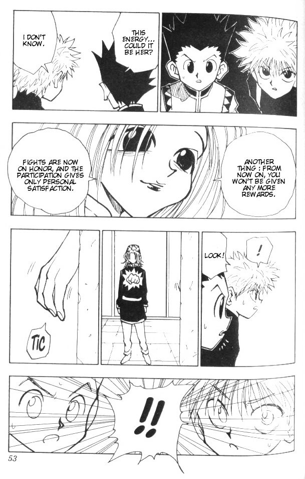 Hunter x Hunter Manga Chapter 47 page 8 - The Invisible Wall