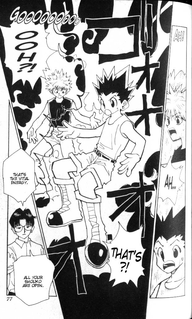 Hunter x Hunter Manga Chapter 48 page 11 - Hisoka's Terms