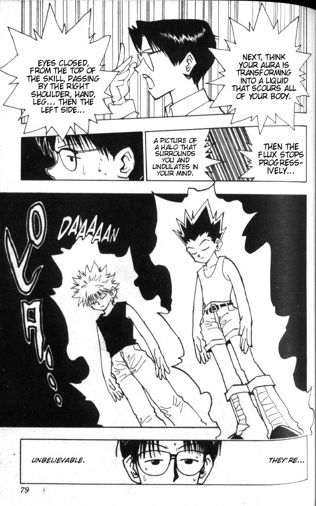 Hunter x Hunter Manga Chapter 48 page 13 - Hisoka's Terms