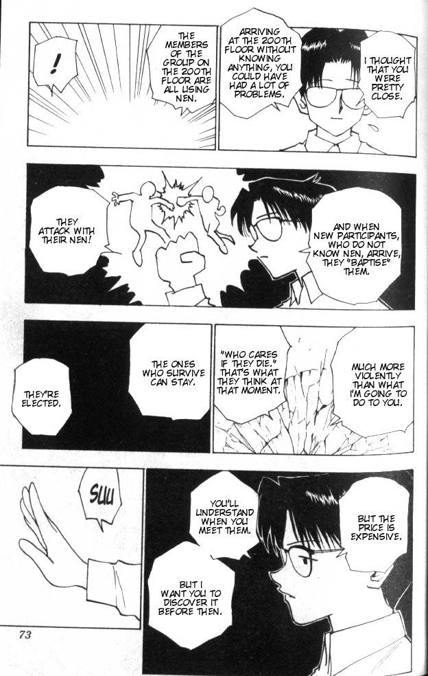 Hunter x Hunter Manga Chapter 48 page 7 - Hisoka's Terms