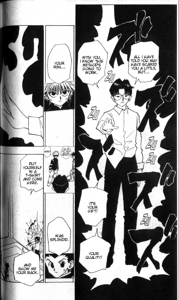 Hunter x Hunter Manga Chapter 48 page 8 - Hisoka's Terms