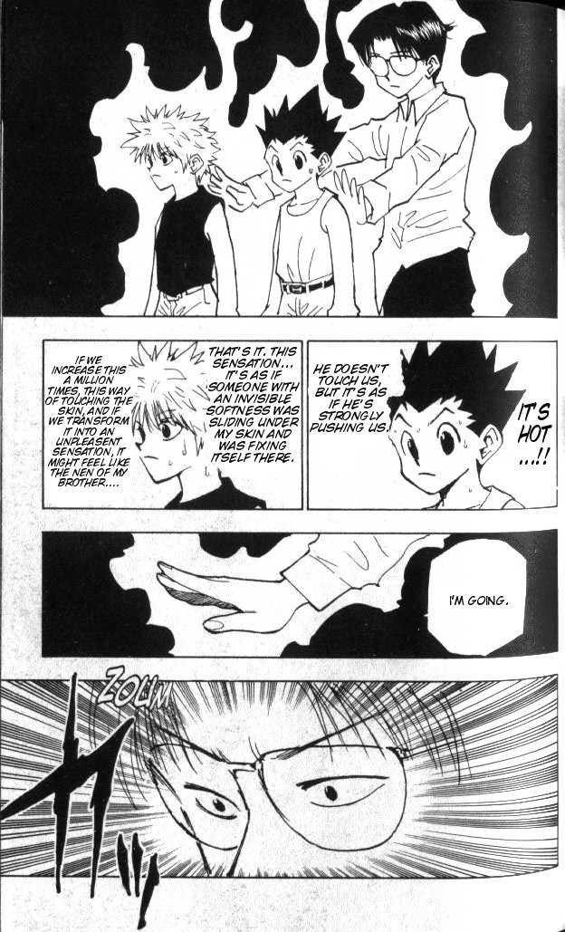 Hunter x Hunter Manga Chapter 48 page 9 - Hisoka's Terms