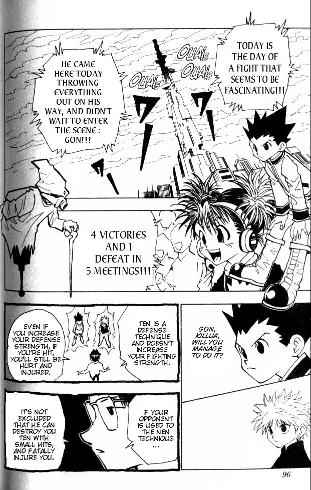 Hunter x Hunter Manga Chapter 49 page 11 - The Battle Begins!!