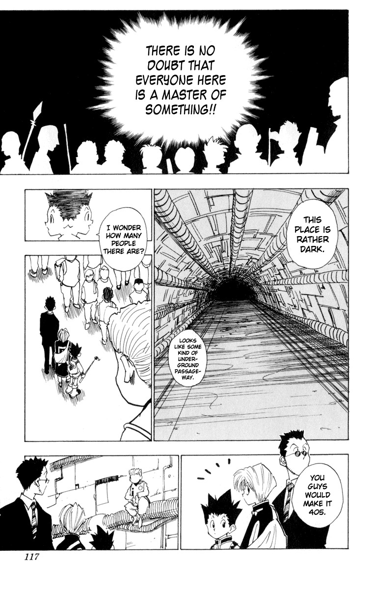 Hunter x Hunter Manga Chapter 5 page 12 - The First Phase Begins: Part 1