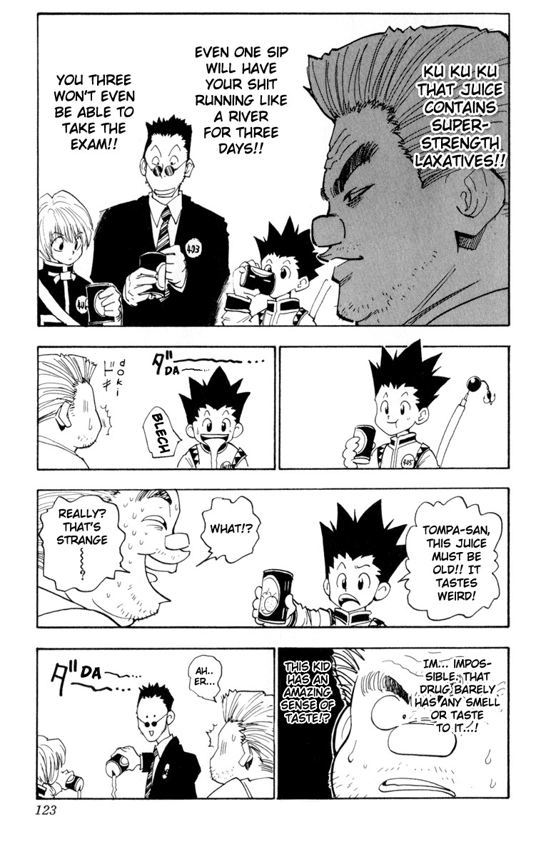 Hunter x Hunter Manga Chapter 5 page 18 - The First Phase Begins: Part 1