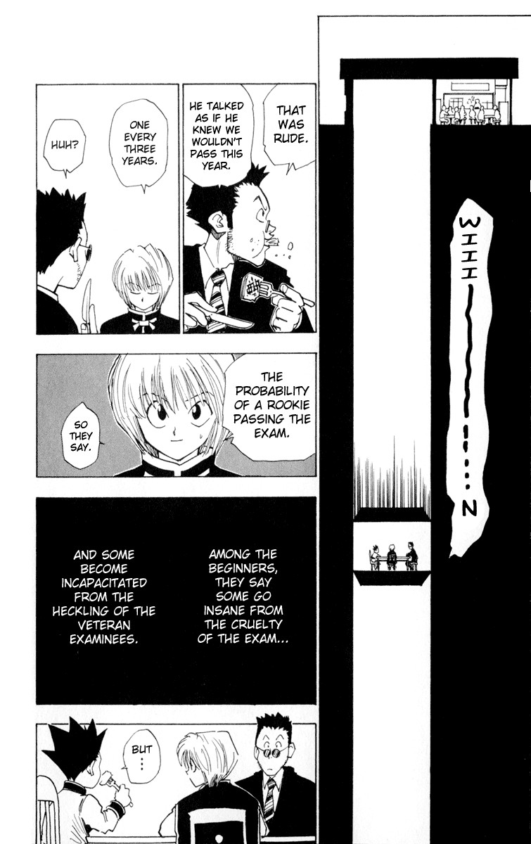 Hunter x Hunter Manga Chapter 5 page 6 - The First Phase Begins: Part 1