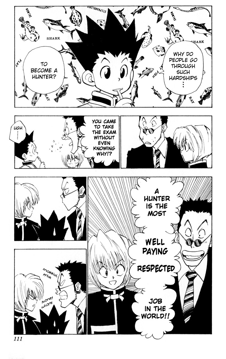 Hunter x Hunter Manga Chapter 5 page 7 - The First Phase Begins: Part 1