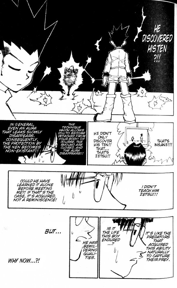 Hunter x Hunter Manga Chapter 50 page 13 - Zetsu