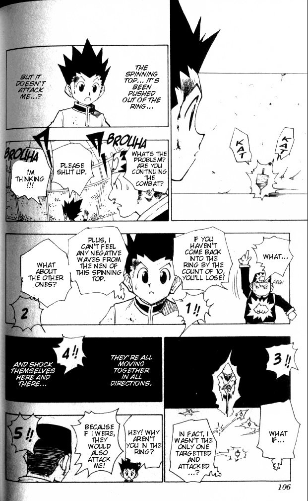 Hunter x Hunter Manga Chapter 50 page 6 - Zetsu