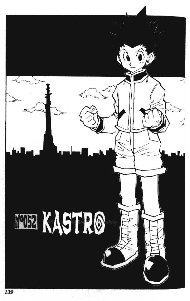 Hunter x Hunter Manga Chapter 52 page 2 - Kastro