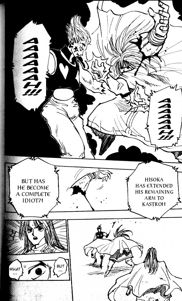 Hunter x Hunter Manga Chapter 54 page 9 - Cause of Defeat