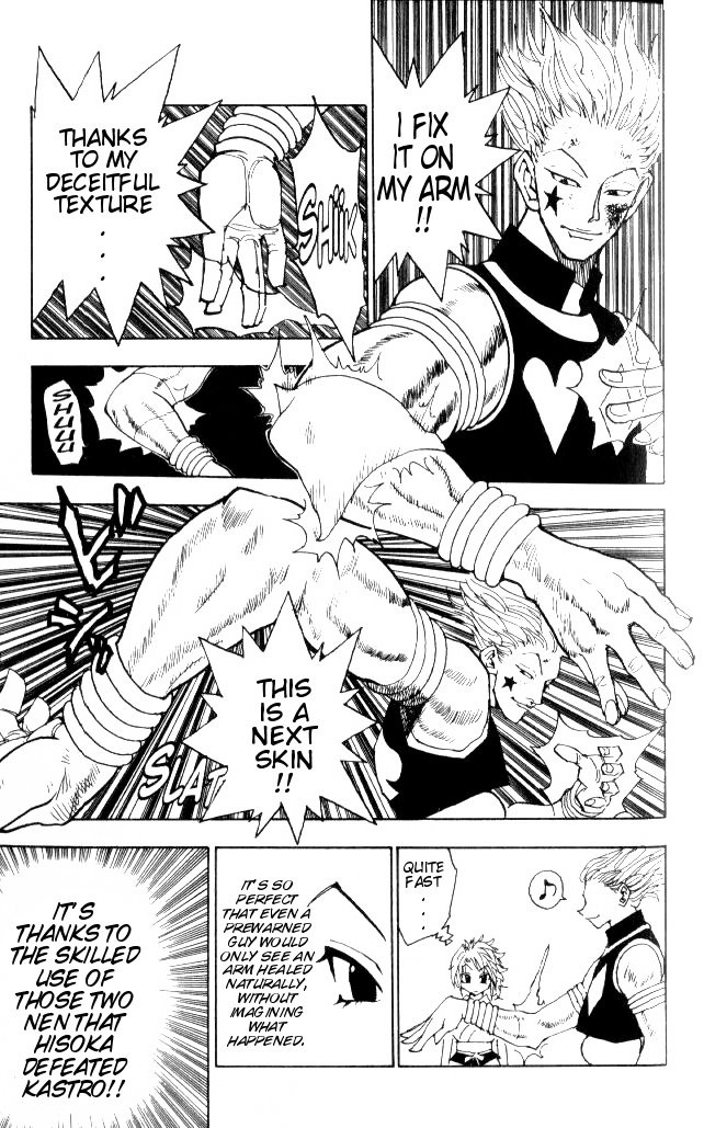 Hunter x Hunter Manga Chapter 55 page 11 - As for Hisoka...