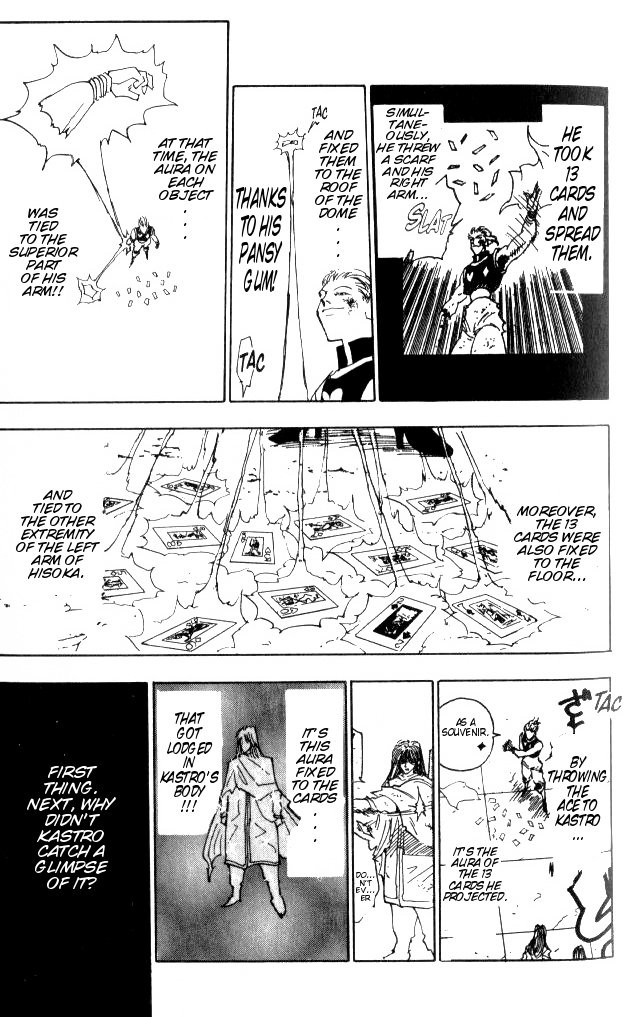 Hunter x Hunter Manga Chapter 55 page 13 - As for Hisoka...
