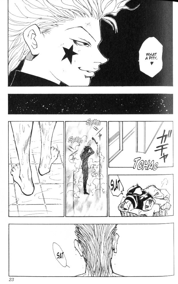 Hunter x Hunter Manga Chapter 55 page 19 - As for Hisoka...