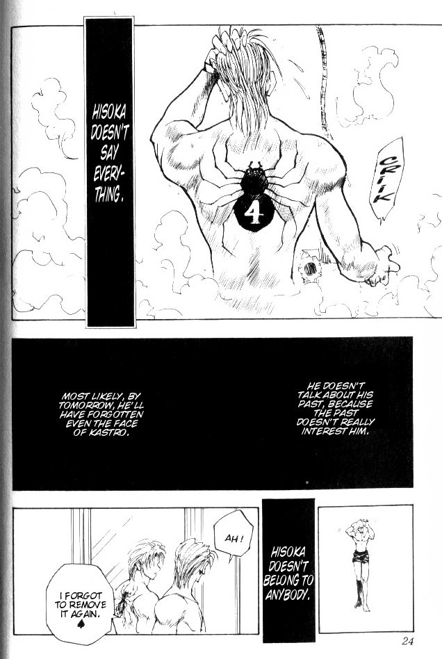 Hunter x Hunter Manga Chapter 55 page 20 - As for Hisoka...