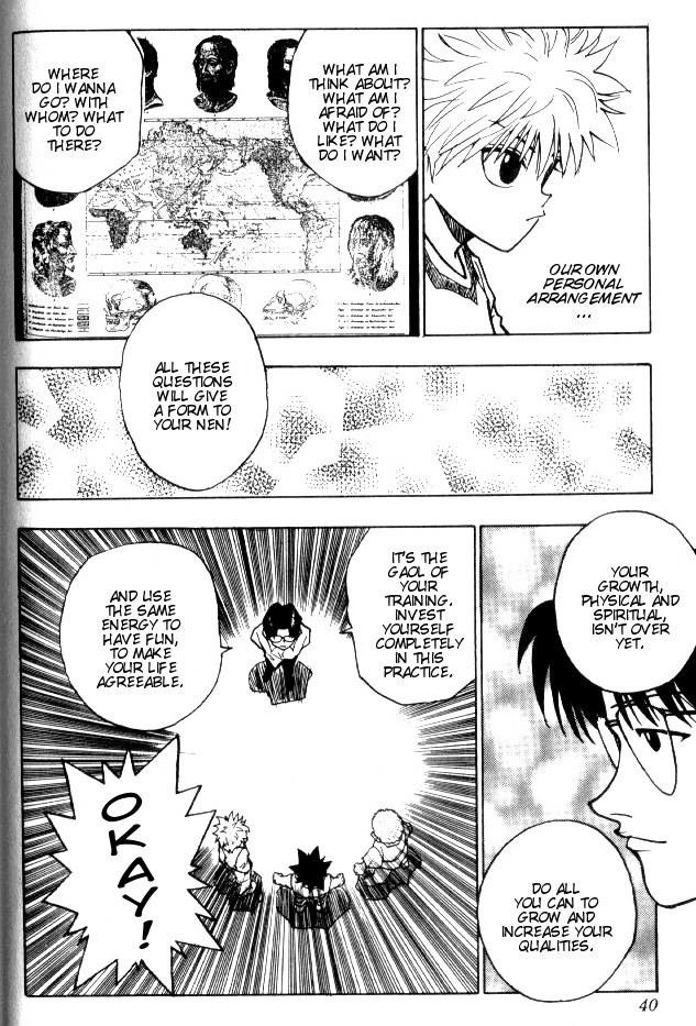 Hunter x Hunter Manga Chapter 56 page 15 - Training Resumes