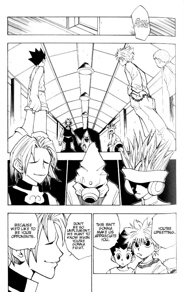 Hunter x Hunter Manga Chapter 56 page 18 - Training Resumes