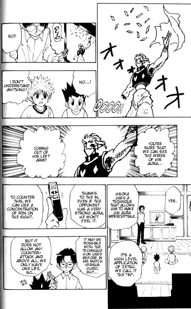 Hunter x Hunter Manga Chapter 56 page 9 - Training Resumes