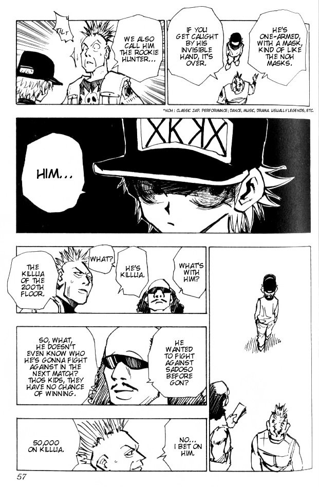 Hunter x Hunter Manga Chapter 57 page 12 - Promise
