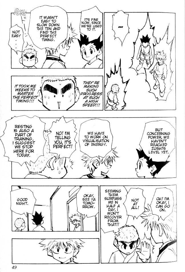 Hunter x Hunter Manga Chapter 57 page 4 - Promise