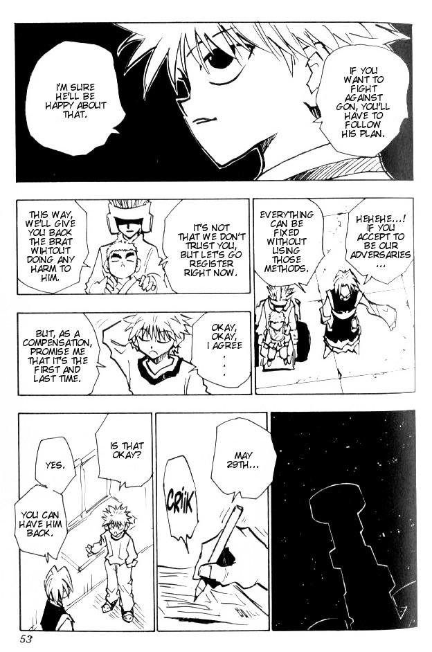 Hunter x Hunter Manga Chapter 57 page 8 - Promise