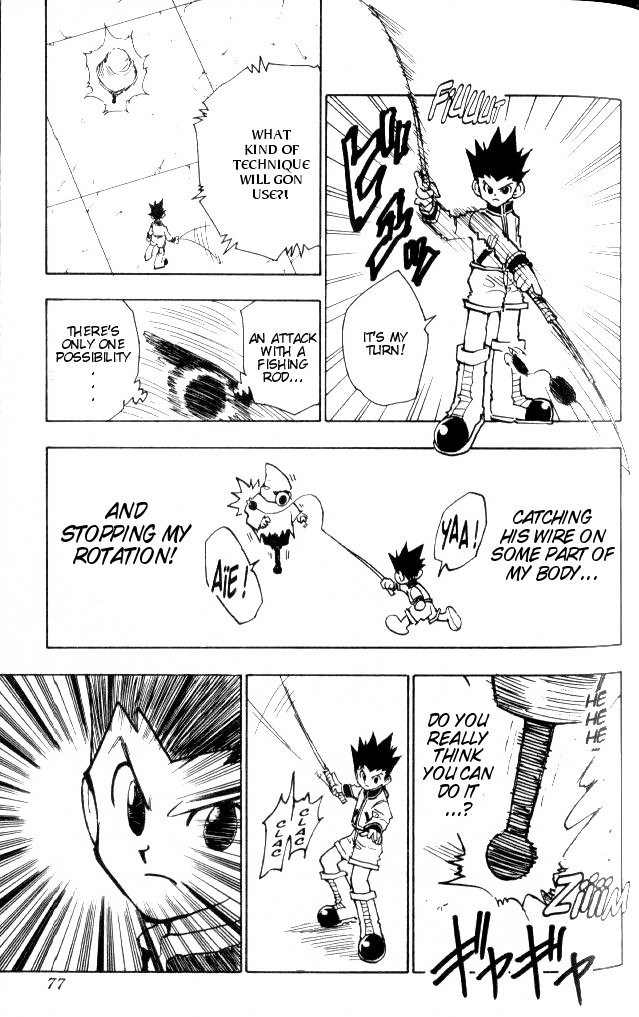 Hunter x Hunter Manga Chapter 58 page 12 - Rematch