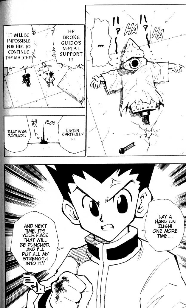 Hunter x Hunter Manga Chapter 58 page 19 - Rematch