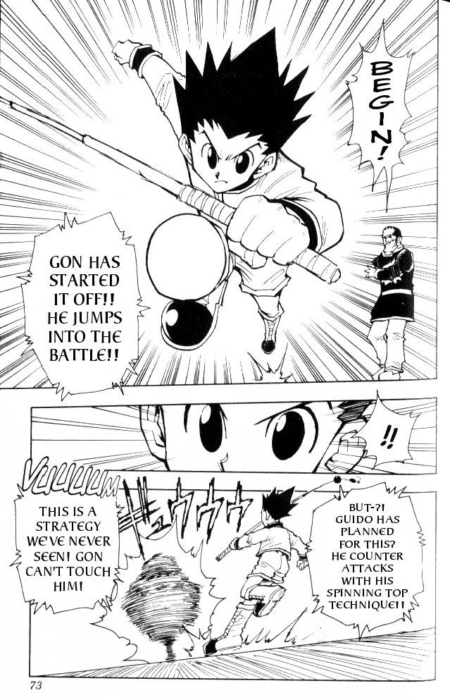 Hunter x Hunter Manga Chapter 58 page 8 - Rematch