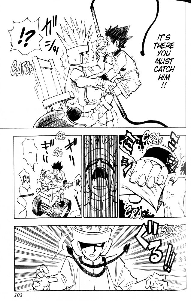 Hunter x Hunter Manga Chapter 59 page 18 - Making the Grade