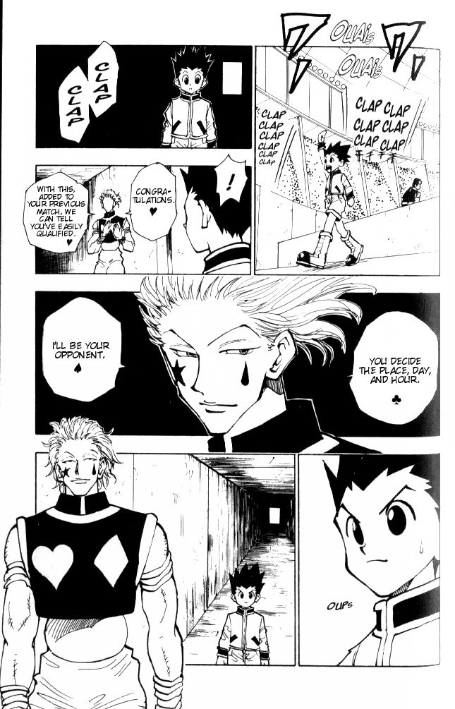Hunter x Hunter Manga Chapter 59 page 20 - Making the Grade
