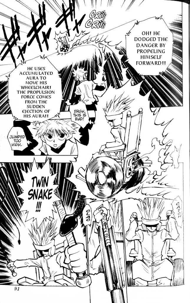 Hunter x Hunter Manga Chapter 59 page 6 - Making the Grade