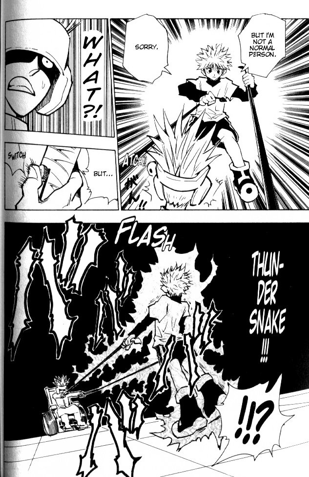 Hunter x Hunter Manga Chapter 59 page 9 - Making the Grade