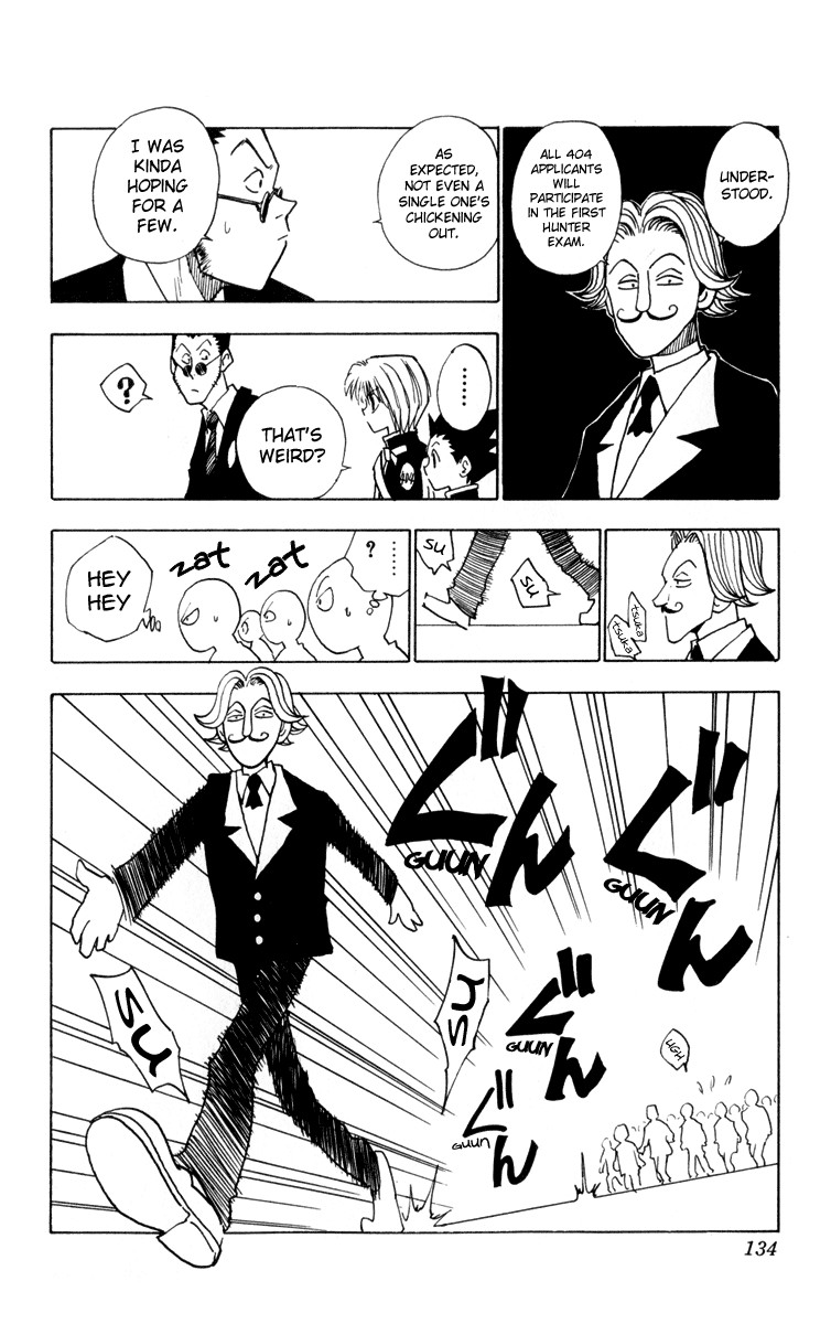 Hunter x Hunter Manga Chapter 6 page 10 - The First Phase Begins: Part 2